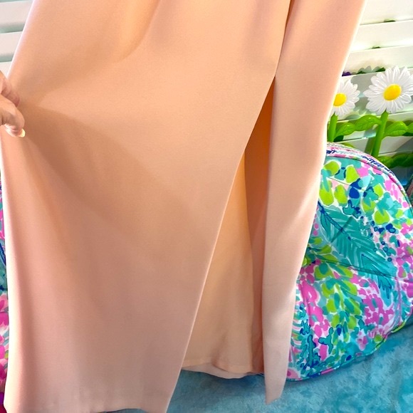 NAH NAH Collection soft pink gown & beaded jacket - Picture 3 of 8